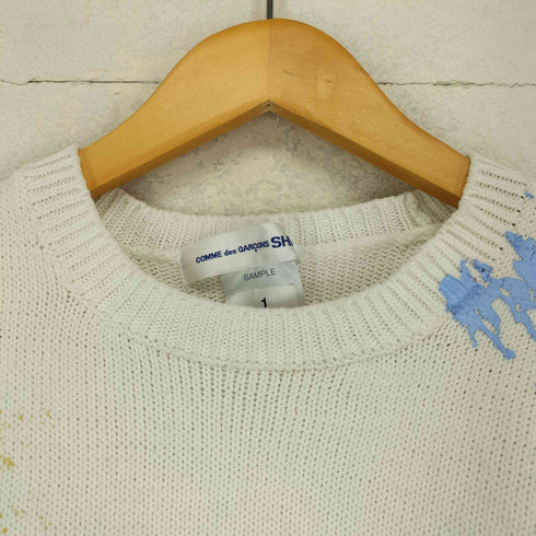 コムデギャルソンシャツ COMME des GARCONS SHIRT 24SS スプレーペイント プルオーバー メンズ JPN:1