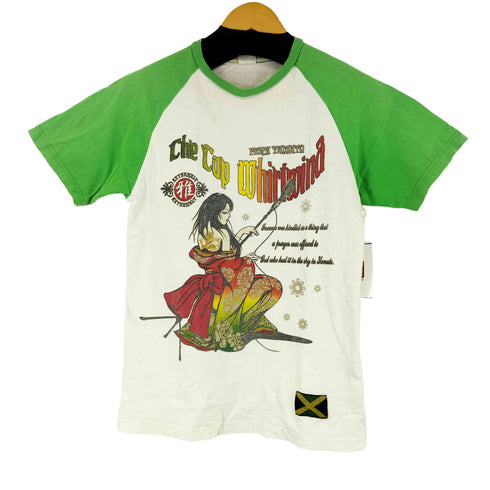 lock heaven プリントラグランTシャツ レディース JPN:M