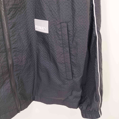 プーマ PUMA ハイネック ナイロン ジップアップ ジャケット メンズ import:M
