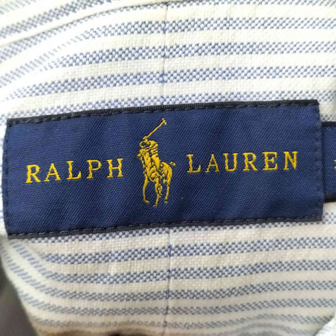 ラルフローレン RALPH LAUREN スモールポニー刺繍 S/S BD ストライプシャツ レディース JPN:XS