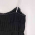 ザラ ZARA プリーツ ギャザー リボン キャミソール トップス レディース import:M