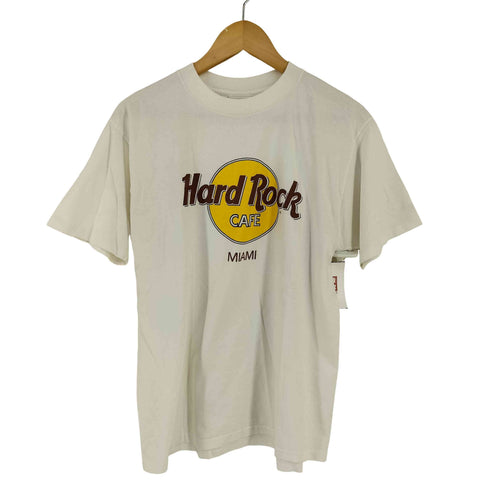 ハードロックカフェ Hard Rock Cafe USA製 MIAMI クルーネックTシャツ メンズ import:L