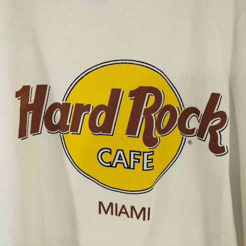 ハードロックカフェ Hard Rock Cafe USA製 MIAMI クルーネックTシャツ メンズ import:L