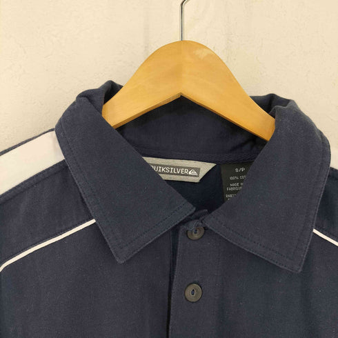 クイックシルバー Quiksilver カットソー地 ポロシャツ メンズ import:S