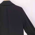 ザラ ZARA ピークドラペル ダブル ブレスト ポリ ロング テーラード ジャケット レディース import:XS