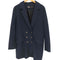 ザラ ZARA ダブル ブレスト ポリ ツイード ロング テーラード ジャケット レディース import:S