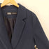 ザラ ZARA ダブル ブレスト ポリ ツイード ロング テーラード ジャケット レディース import:S