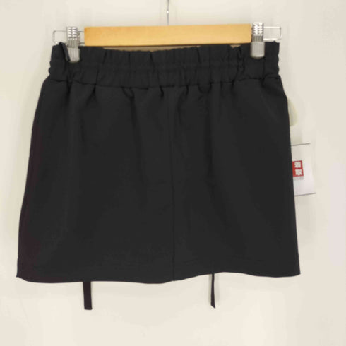 ザラ ZARA ナイロン カーゴ ミニ フレア スカート レディース XS