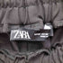 ザラ ZARA ナイロン カーゴ ミニ フレア スカート レディース XS