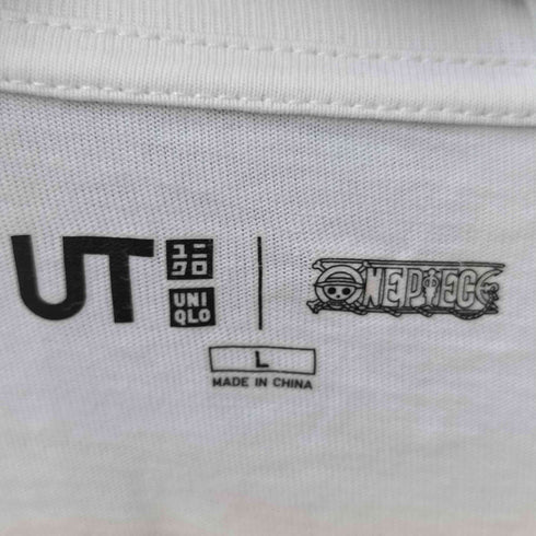 ユニクロ UNIQLO プリントクルーネックTシャツ メンズ JPN:L