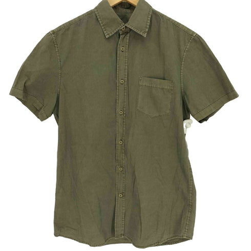 ユナイテッドカラーズオブベネトン UNITED COLORS OF BENETTON S/S コットン シャツ メンズ import:M