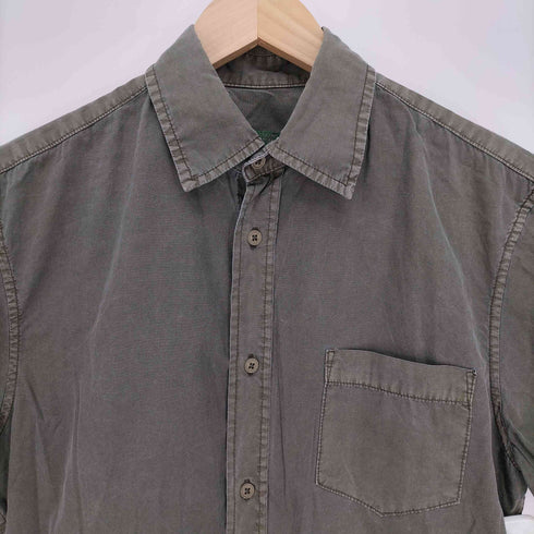ユナイテッドカラーズオブベネトン UNITED COLORS OF BENETTON S/S コットン シャツ メンズ import:M