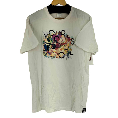 プリントクルーネックTシャツ メンズ JPN:L