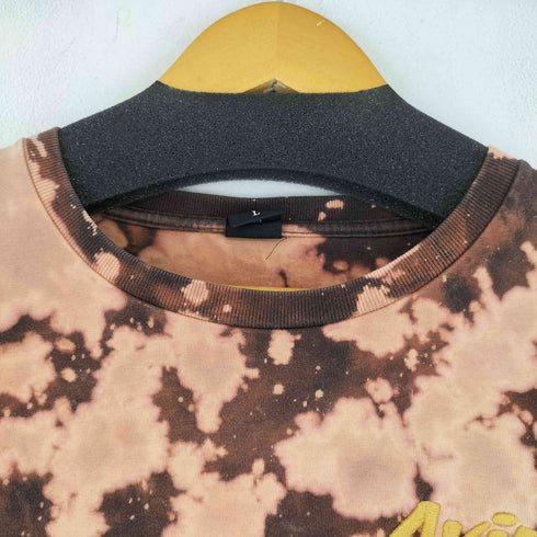 アヴィレックス AVIREX ブリーチ加工 S/S Tシャツ メンズ JPN:L