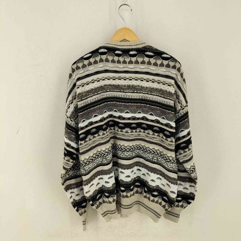FLORENCE TRICOT コットンアクリル 3Dニット メンズ import:XL