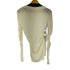 ザラ ZARA MOCK NECK RUCHED T-SHIRT レディース US M