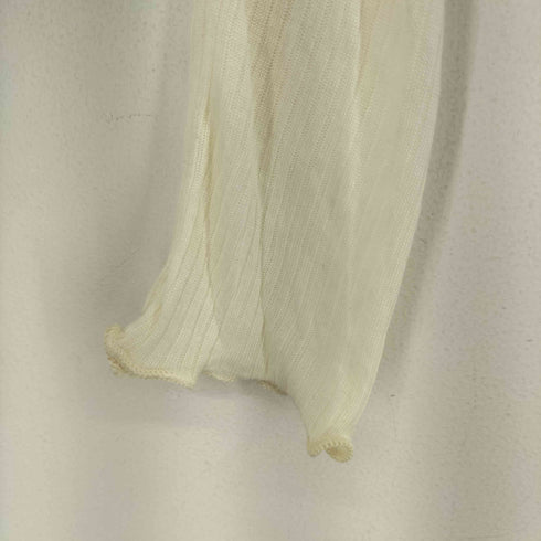 ザラ ZARA MOCK NECK RUCHED T-SHIRT レディース US M
