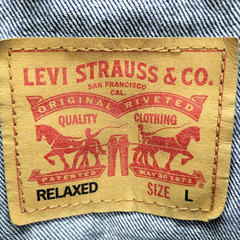 リーバイス Levis 2nd TYPE 2 RELAXED ミディアム インディゴ デニム トラッカー ジャケット メンズ import:L
