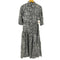 ザラ ZARA ZW COLLECTION GULLI UZUN AYOLLAR KOʻYLAGI 総柄ワンピース レディース import:XS