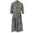 ザラ ZARA ZW COLLECTION GULLI UZUN AYOLLAR KOʻYLAGI 総柄ワンピース レディース import:XS