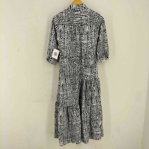 ザラ ZARA ZW COLLECTION GULLI UZUN AYOLLAR KOʻYLAGI 総柄ワンピース レディース import:XS