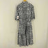 ザラ ZARA ZW COLLECTION GULLI UZUN AYOLLAR KOʻYLAGI 総柄ワンピース レディース import:XS