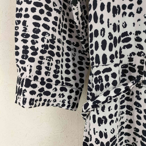 ザラ ZARA ZW COLLECTION GULLI UZUN AYOLLAR KOʻYLAGI 総柄ワンピース レディース import:XS