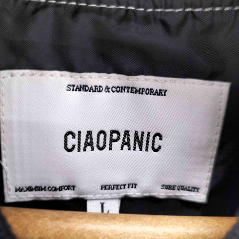 チャオパニック Ciaopanic スエードライクリブブルゾン メンズ JPN:L