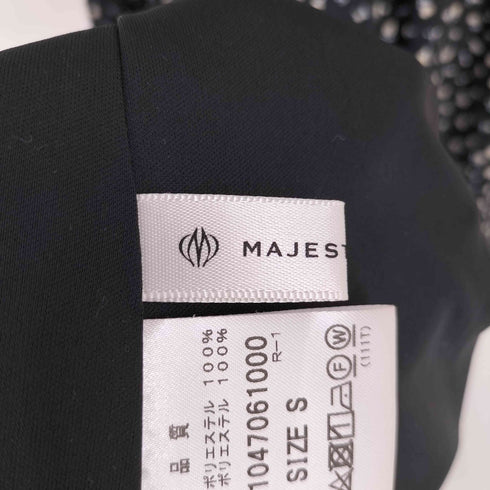 マジェスティックレゴン MAJESTIC LEGON フリルショルダーレースアップワンピ レディース JPN:S
