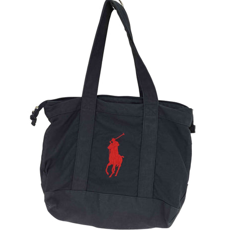 ポロラルフローレン POLO RALPH LAUREN CAMINO TOTE OS ビッグ ポニー 刺繍 キャンバス トートバッグ メンズ