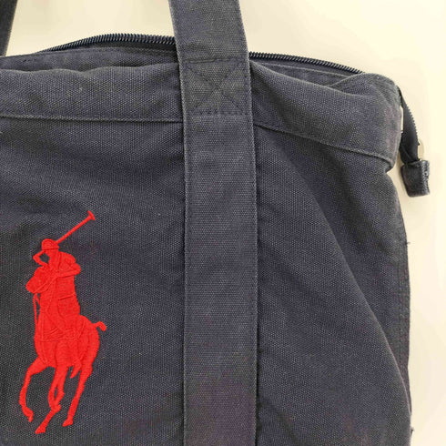 ポロラルフローレン POLO RALPH LAUREN CAMINO TOTE OS ビッグ ポニー 刺繍 キャンバス トートバッグ メンズ