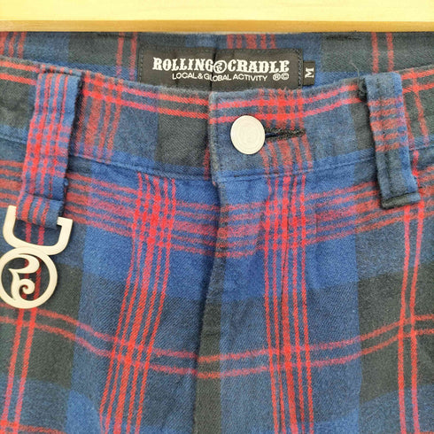 ローリングクレイドル Rolling Cradle チェックパンツ メンズ JPN:M