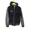 トミー TOMMY フェイクレザー切替スエードフルジップパーカー メンズ import:L