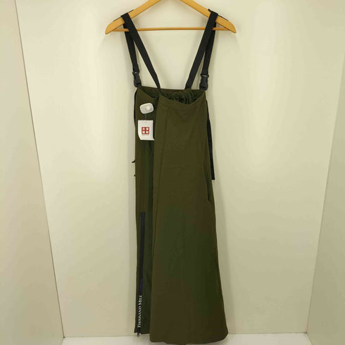サウザンドマイル THOUSAND MILE 21SS 裾ジップ ロゴ マキシワンピース レディース FREE