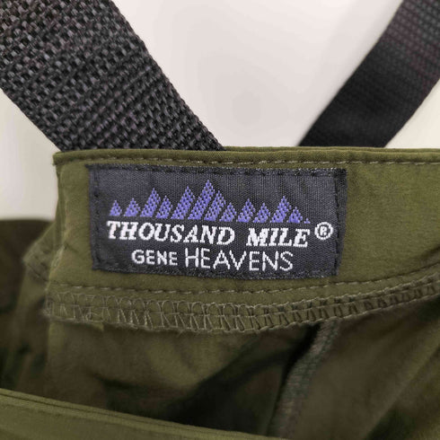 サウザンドマイル THOUSAND MILE 21SS 裾ジップ ロゴ マキシワンピース レディース FREE