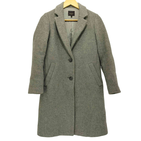 デミルクスビームス Demi-Luxe BEAMS ウール チェスターコート レディース JPN:36