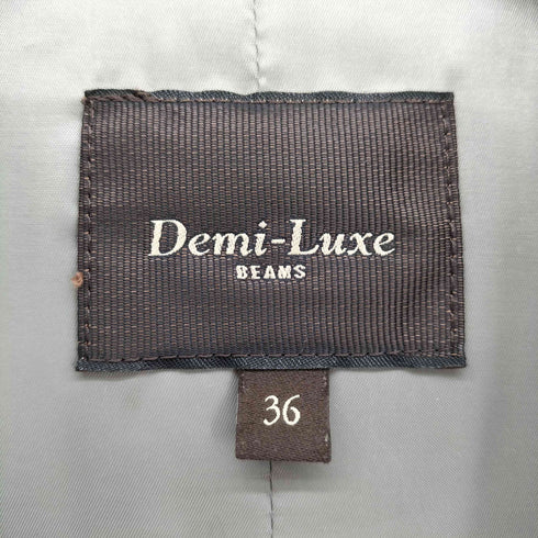 デミルクスビームス Demi-Luxe BEAMS ウール チェスターコート レディース JPN:36