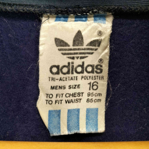アディダス adidas 90s トリコロールストライプ ジップアップ トラックジャケット メンズ 16