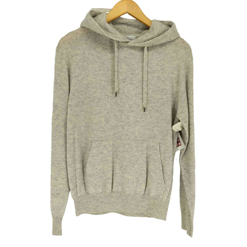 バーニーズニューヨーク BARNEYS NEWYORK カシミヤ100 ニットフーディー メンズ JPN:S