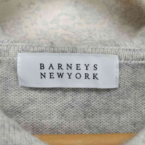 バーニーズニューヨーク BARNEYS NEWYORK カシミヤ100 ニットフーディー メンズ JPN:S