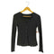 NECY STUDIO Fake Two-piece Long Sleeved T-shirt フェイク 2ピース ロングスリーブTシャツ レディース import:S