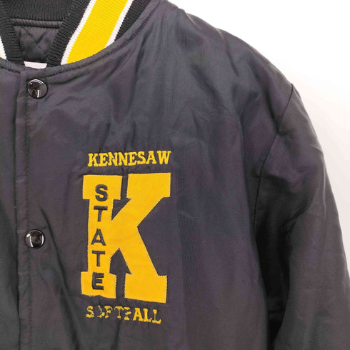 Bowman Sportswear 90S USA製 裏地キルティング スタジャン メンズ import:S