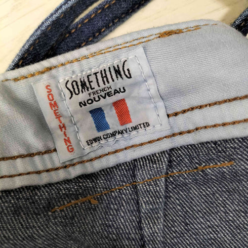 サムシング SOMETHING 別注 デニム サロペット レディース JPN:M