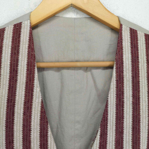 ラルディー二 LARDINI ストライプベスト メンズ JPN:46