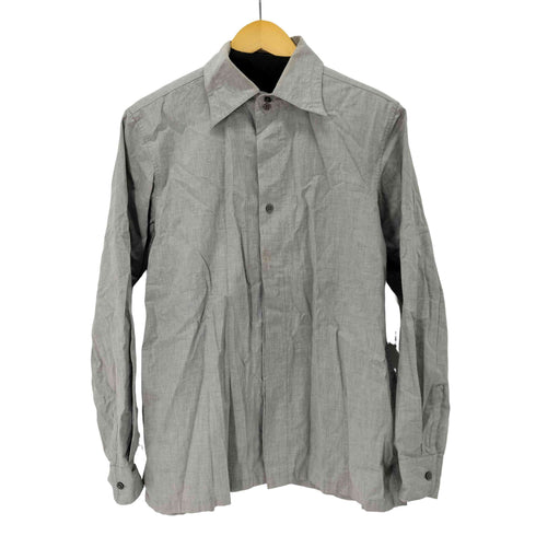 ヨウジヤマモトダーバン アール Yohji Yamamoto DURBAN A.A.R L/S比翼プレーンシャツ メンズ JPN:M