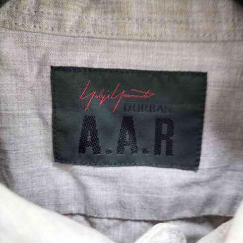 ヨウジヤマモトダーバン アール Yohji Yamamoto DURBAN A.A.R L/S比翼プレーンシャツ メンズ JPN:M