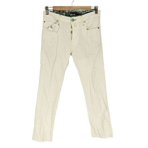 ヤコブコーエン JACOB COHEN ボタンフライスキニーパンツ メンズ US:28-29