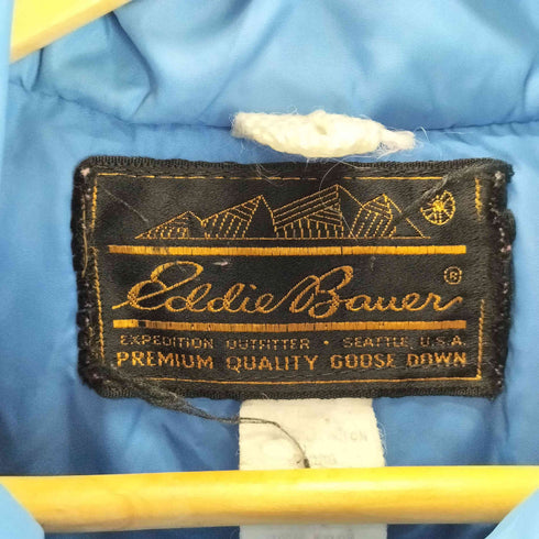 エディーバウアー Eddie Bauer 80S USA製 黒タグ ナイロン ダウンジャケット メンズ