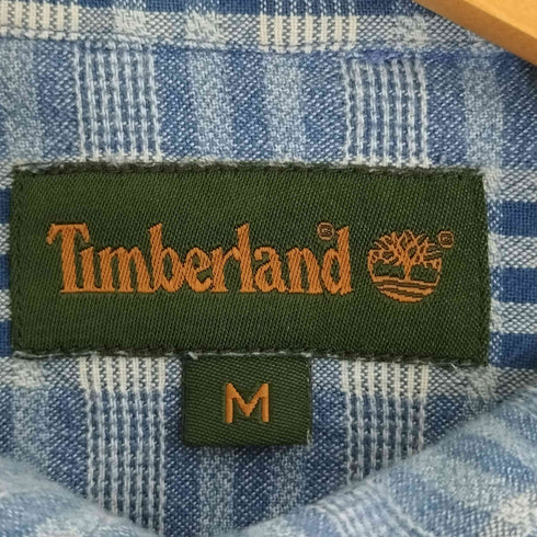 ティンバーランド Timberland 90-00s チェック コットン ボタンダウンシャツ メンズ import:M