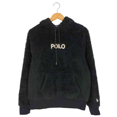ポロバイラルフローレン Polo by RALPH LAUREN ポニー ロゴ刺繍 ボアフリース プルオーバーパーカー メンズ import:S